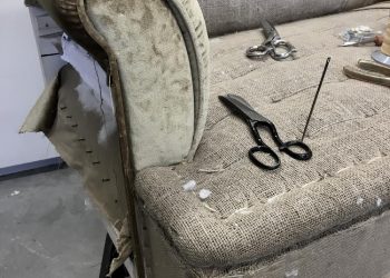 Tappezzieri in stoffa e in pelle